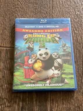 DreamWorks Kung Fu Panda 3 Blu-ray DVD Digital HD - Blue, Green